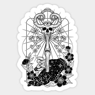 The Skeleton Key Sticker